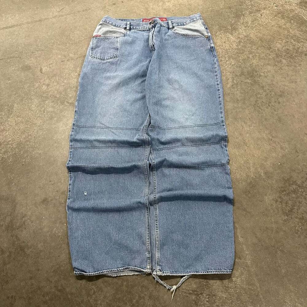 Ecko Unltd 1972 Denim Carpenter Jeans Size 40 Baggy Wide Leg Distressed